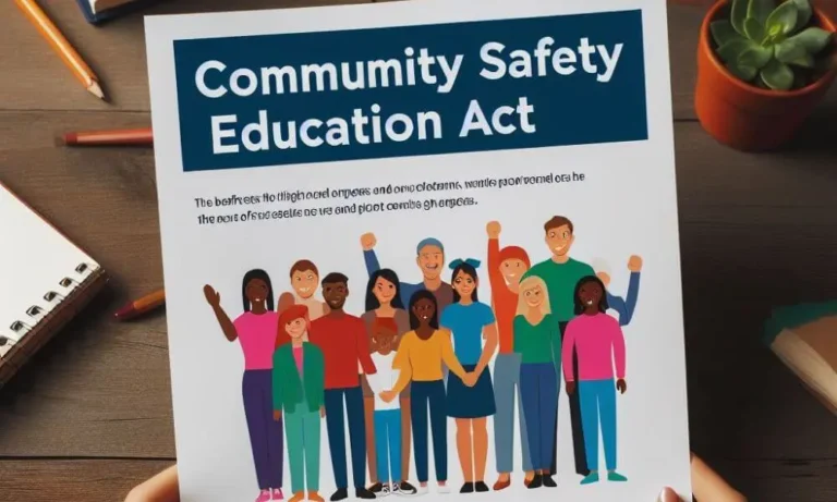 purpose of the community safety education act